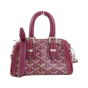 Goyard Croisiere Coated Canvas Boston Bag